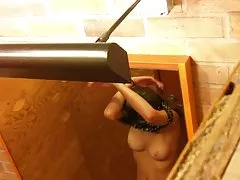 Profundo sexo anal grandes dildo e lamber o ânus baba