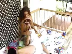 Bonito português sob a água jacuzzi