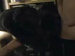 Querida chupa o pinto pequeno do cara