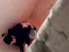 Filme pornô em pele com uma lésbica, qual a outra um lambendo