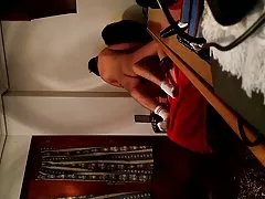 Duas gostosa morena de merda com o papai noel
