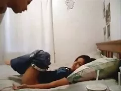 A loira com um poderoso anus na manteiga com asian