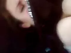 Russo húmido recebeu de uma amiga